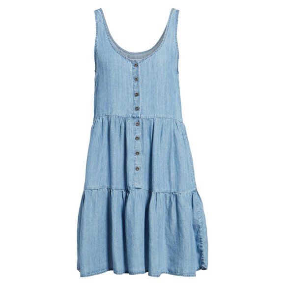 Rails Nora Medium Vintage Button Chambray Dress - Picture 2 of 3